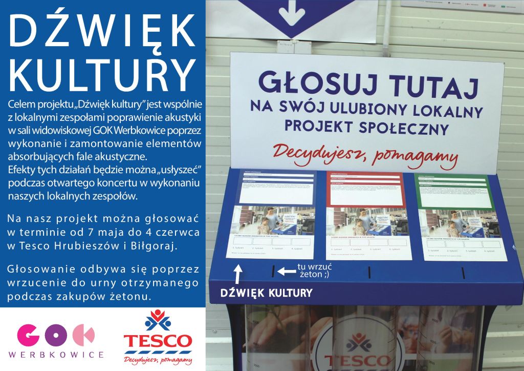Zapraszamy do głosowania na &quot;Dźwięk kultury&quot;