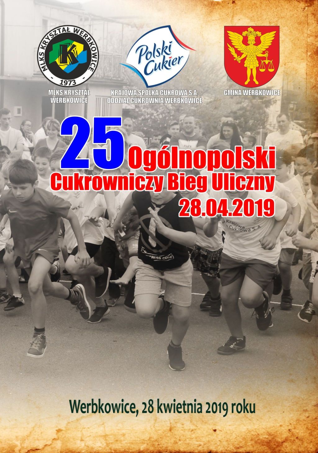 Zapraszamy do Werbkowic na 25 Ogólnopolski Cukrowniczy Bieg Uliczny