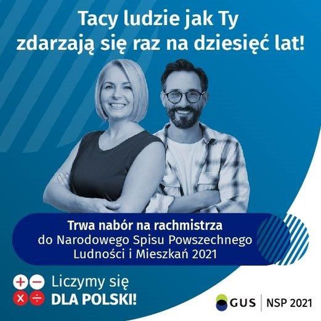 NSP 2021 - nabór kandydatów na rachmistrzów