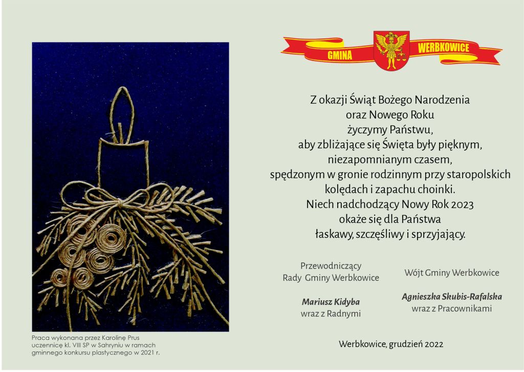Życzenia świąteczne - Boże Narodzenie 2022