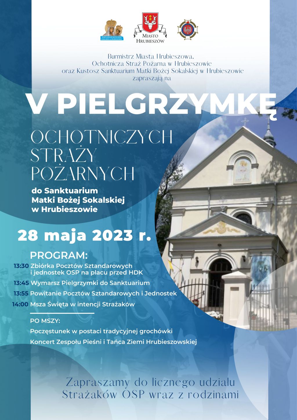 V Pielgrzymka Ochotniczych Straży Pożarnych do Sanktuarium Matki Bożej Sokalskiej