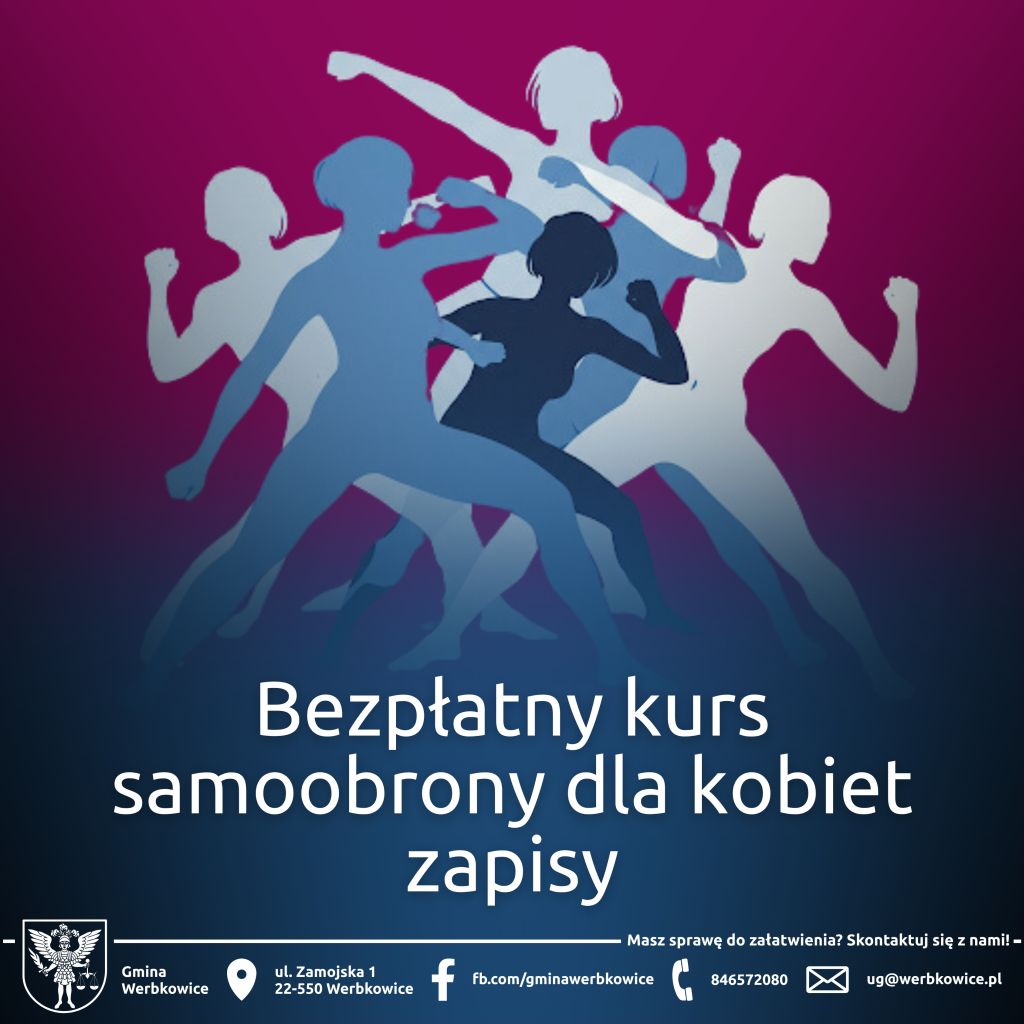 Bezpłatny kurs samoobrony dla kobiet - zapisy